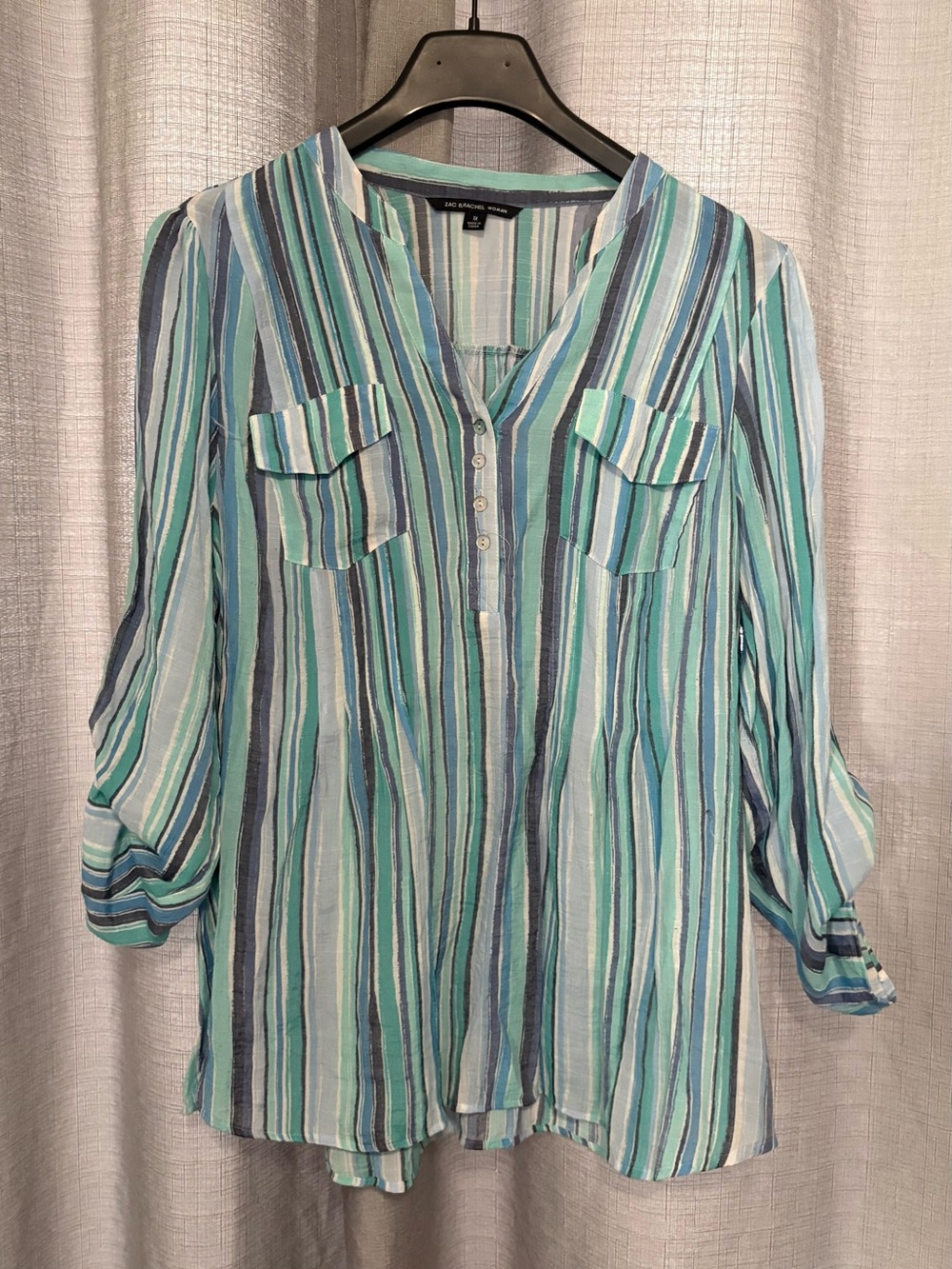 Zac & Rachel Longsleeve Blouse -VR